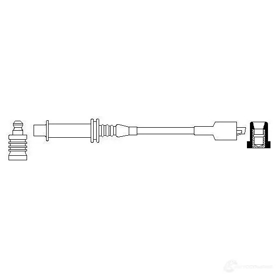 Высоковольтный провод зажигания BOSCH 335226 L 60 0986356069 OIAWNF