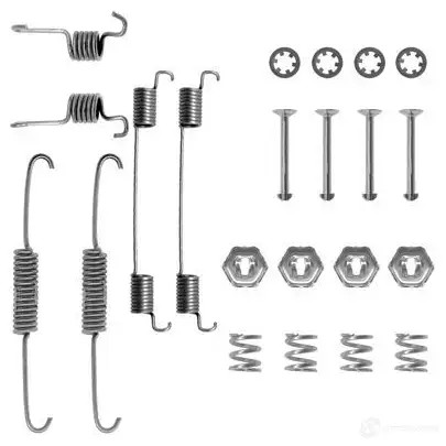 Ремкомплект тормозных накладок BOSCH 352378 AS 126 LHJM0 1987475160