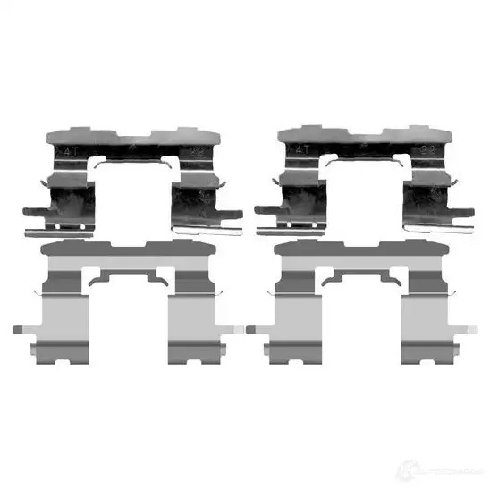 Ремкомплект колодок BOSCH 1987474407 351846 AP 462 73GSPI