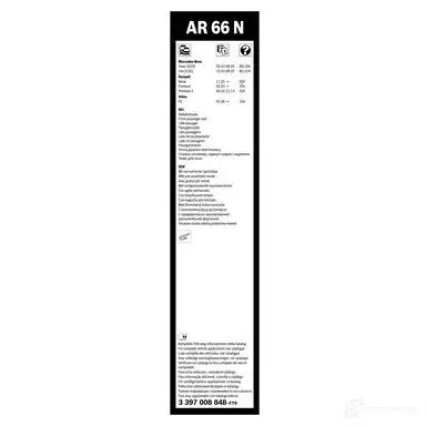 Щетка стеклоочистителя BOSCH AR 66 N SKUJ0 360717 3397008848
