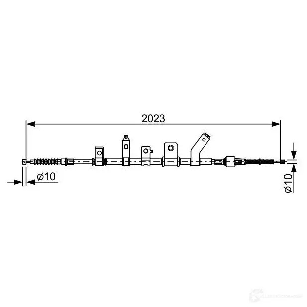 Задний фонарь BOSCH E3 22 9ARH7HP 0318348026 322587