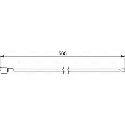 Датчик износа тормозных колодок Bosch 1 987 474 589 351998 AP 225 KQZ8STK