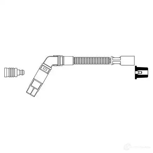 Высоковольтный провод зажигания BOSCH 325027 638GS EE 023 0356913023