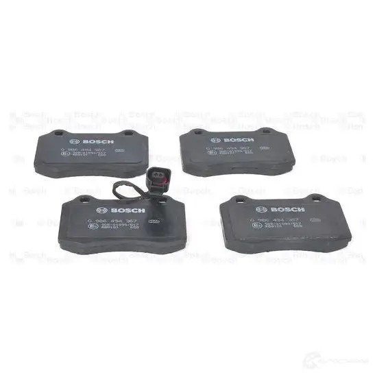Тормозные колодки, комплект BOSCH 342353 BP1275 0986494367 2 4143