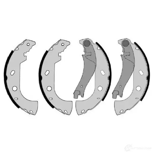 Барабанные тормозные колодки, комплект BOSCH B S4808 f026004559 LWIW1CY 1193528862