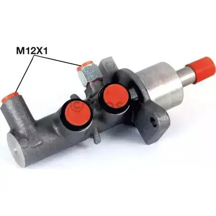 Главный тормозной цилиндр Bosch 0 986 481 028 P27UTU4 MC14 03 341060