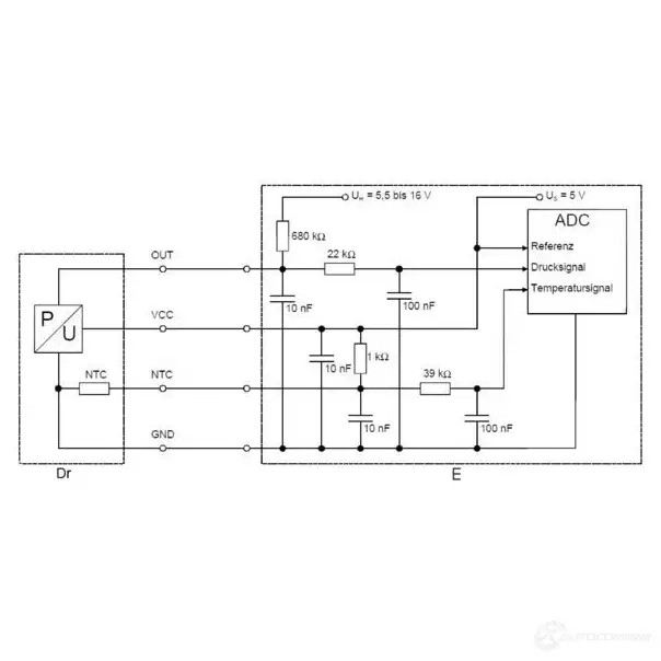Датчик BOSCH D S-K-TF 314123 0261230249 M2SGEN7