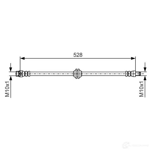 Тормозной шланг BOSCH V6EDQ7V BH 1426 354638 1987481542