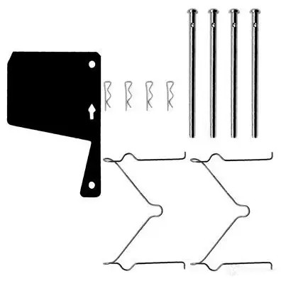 Ремкомплект колодок BOSCH 1987474074 C2F2S 351634 AP0 58