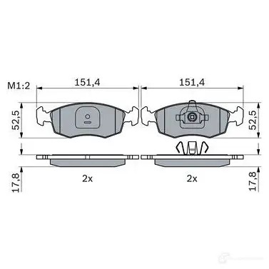 Задний фонарь BOSCH A LA14W 0318348104 3165141275308 322589