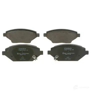 Тормозные колодки, комплект BOSCH N G4UTUS 0986424843 1437243531