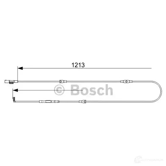 Датчик износа тормозных колодок BOSCH 351559 AP1 047 OE7KA 1987473562