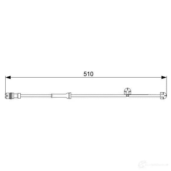 Датчик износа тормозных колодок BOSCH F84T1PG 351463 1987473029 A P822