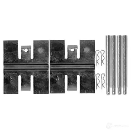 Ремкомплект колодок BOSCH A P400 1987474345 S8OKX 351789