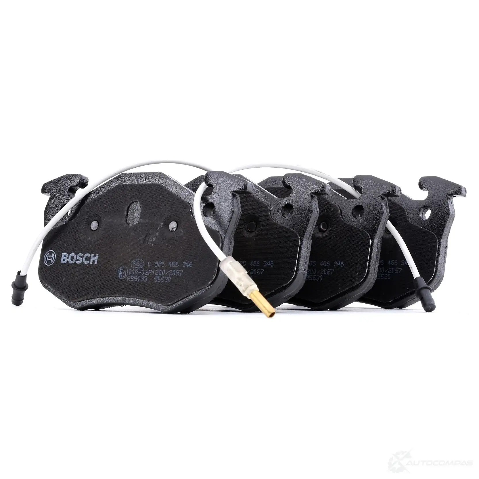Тормозные колодки, комплект BOSCH 337915 0986466346 21096 7394D516