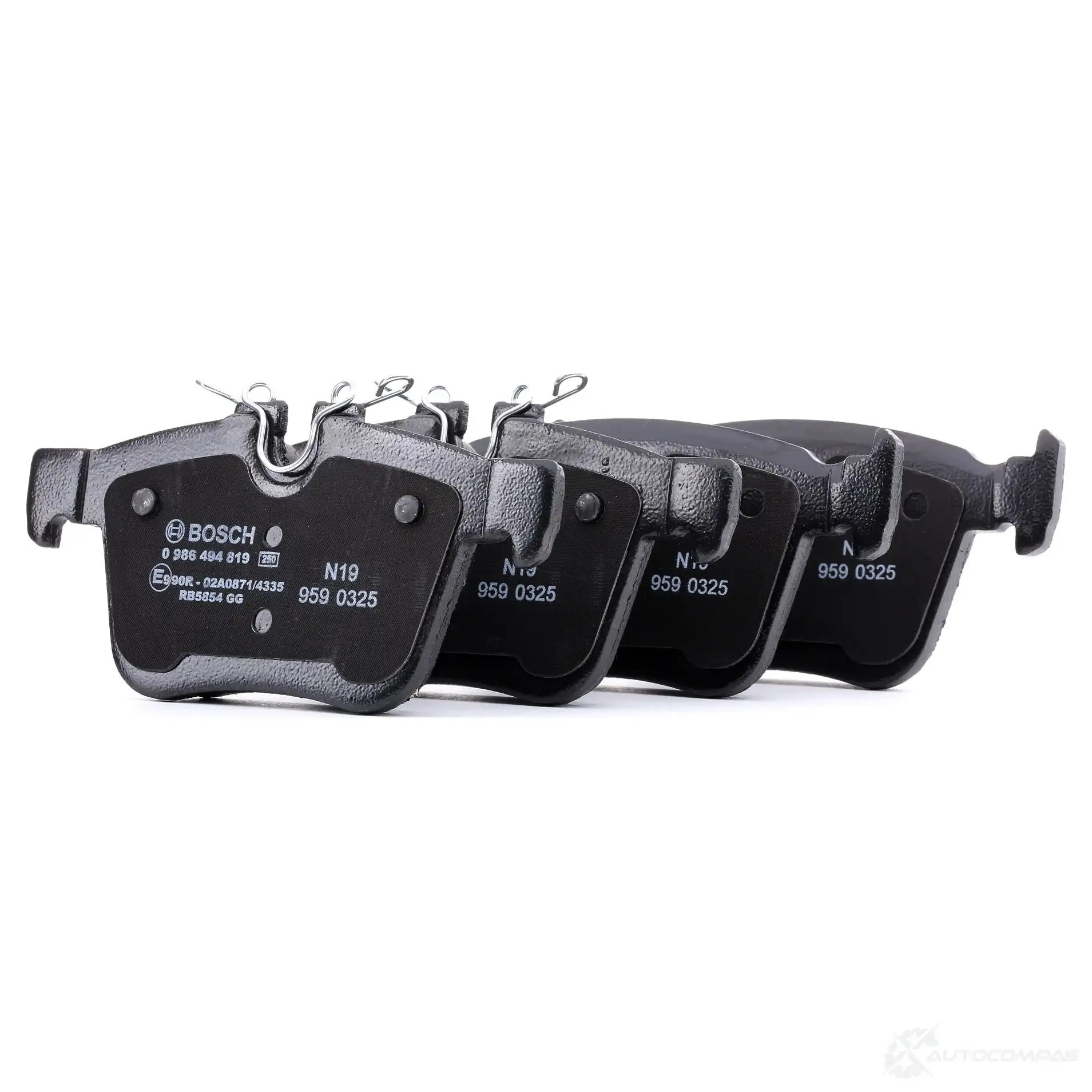 Тормозные колодки, комплект BOSCH 0986494819 22141 1193484192 BP1993