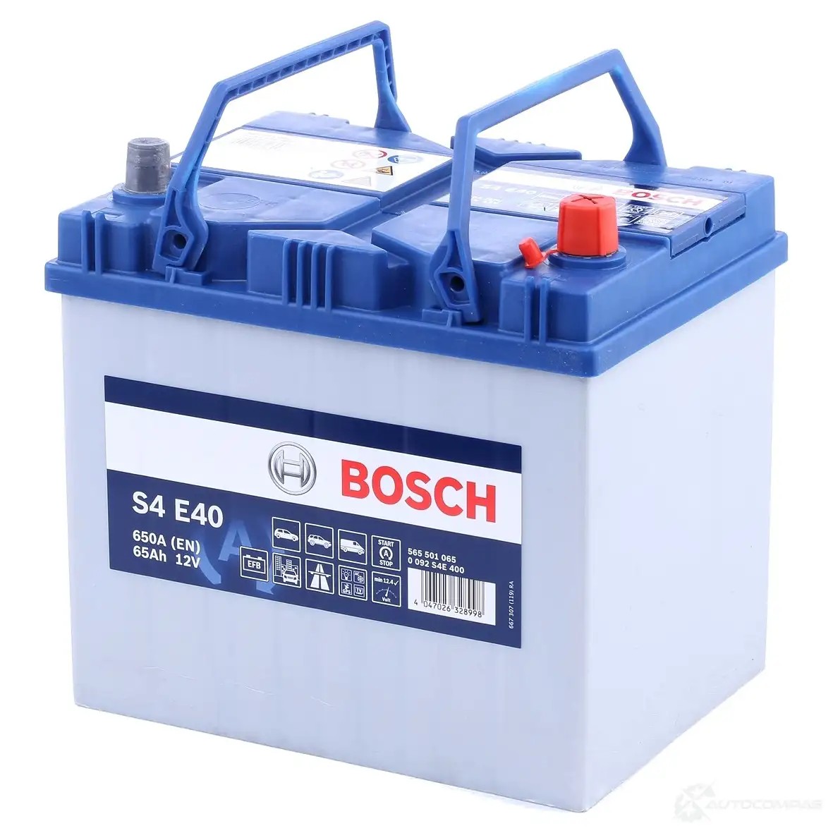 Аккумулятор 65 ач 650 а 12 в кальциевый [ca/ca] 232x173x225 BOSCH 1437240662 O6X 0YP5 0092S4E400