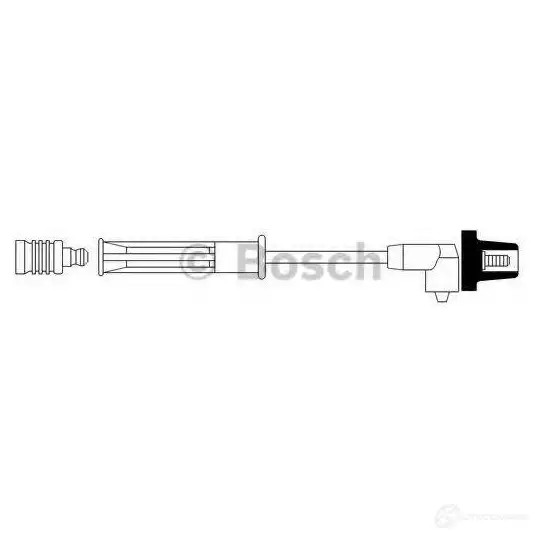 Высоковольтный провод зажигания BOSCH FYZ49E WP 60 0986356273 335406