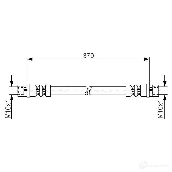 Тормозной шланг BOSCH B H895 FA90VEJ 354130 1987481003