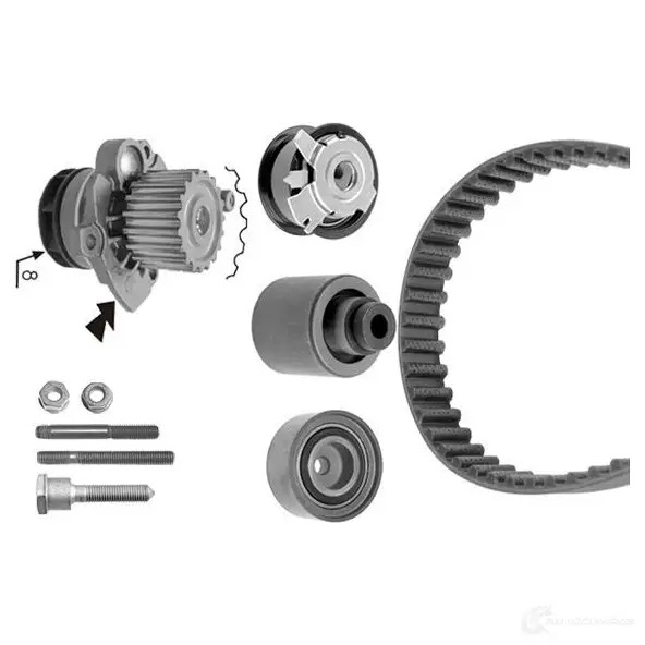 Комплект ремня грм с водяным насосом BOSCH 356202 WASSERP UMPEN-SET F86CS15 1987946421