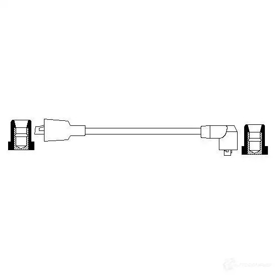 Высоковольтный провод зажигания BOSCH 0986356096 3O4W9 FB 30 335252