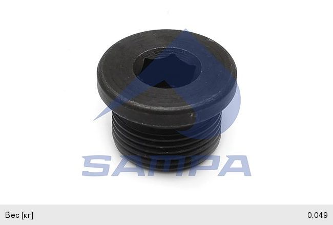 Пробка КАМАЗ-5490 MERCEDES картера двигателя SAMPA