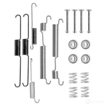 Ремкомплект тормозных накладок BOSCH 352495 AS 247 1987475298 OC4F0ZF