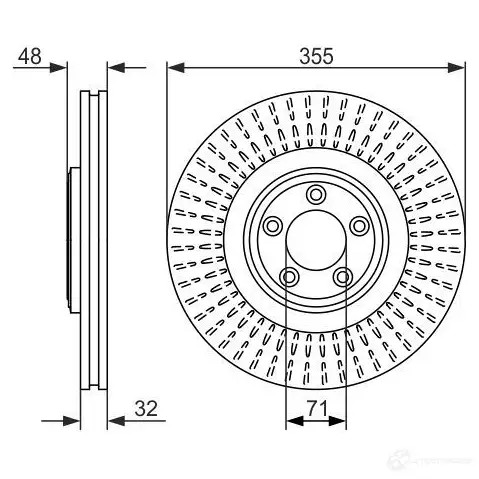 Задний фонарь BOSCH 0319341203 322969 4047024052833 WZ1J QWK