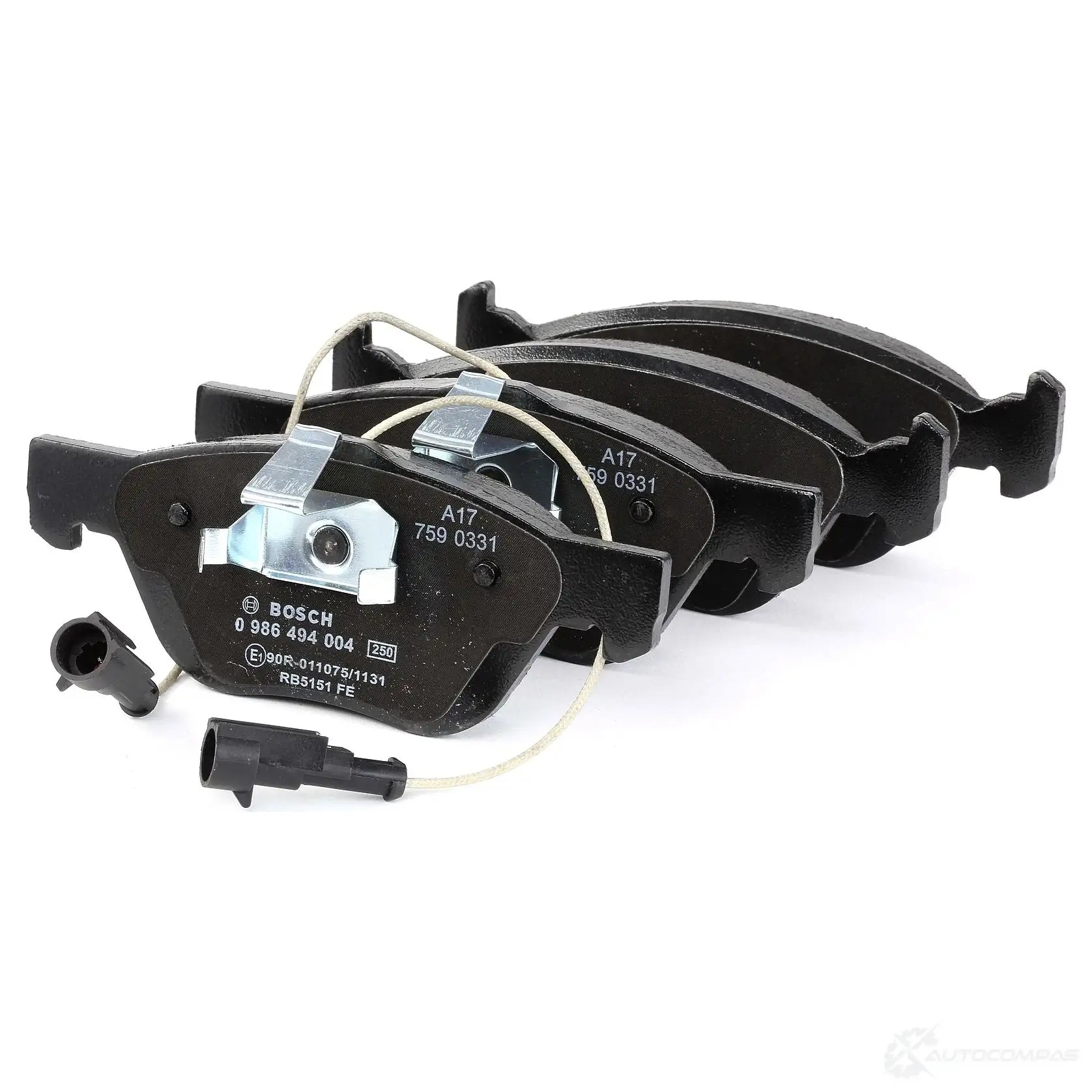Тормозные колодки, комплект BOSCH 21 636 342016 0986494004 BP120