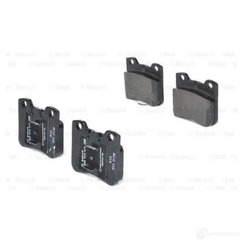 Тормозные колодки, комплект BOSCH 336195 21857 BP201 0986424411