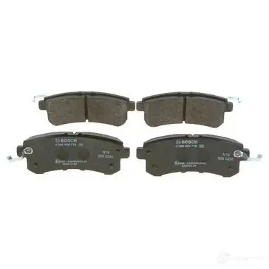 Тормозные колодки, комплект BOSCH BP1952 1193484093 25340 0986494778