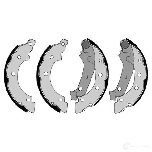 Барабанные тормозные колодки, комплект BOSCH B S4815 1193528865 9NJNYE f026004570