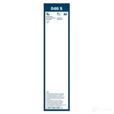 Щетка стеклоочистителя BOSCH 952PC 046 S 3397005046 360482