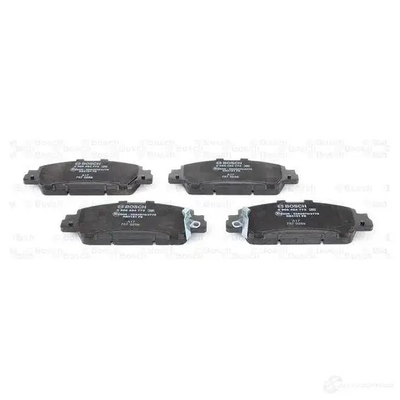Тормозные колодки, комплект BOSCH 25792 0986494773 1193484081 BP1947