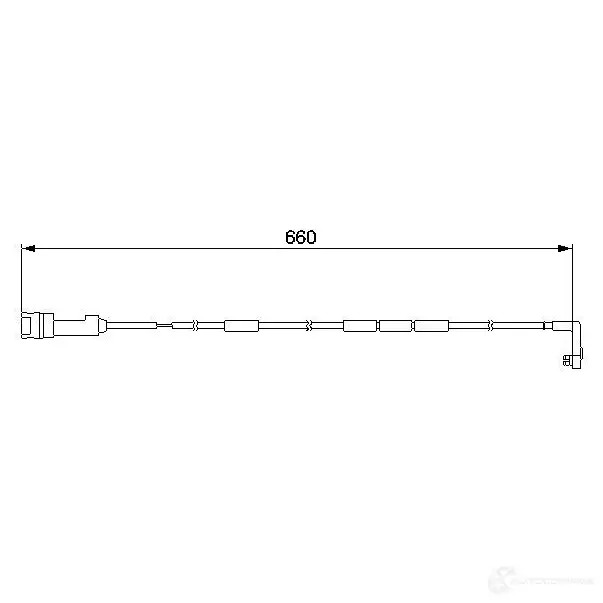 Датчик износа тормозных колодок BOSCH 1987474921 AP17 9 352201 LQRO7