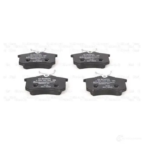 Тормозные колодки, комплект BOSCH 0986494399 342383 20961 BP1322