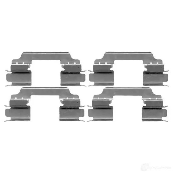Ремкомплект колодок BOSCH 351754 1987474310 H8X4JFQ AP27 1