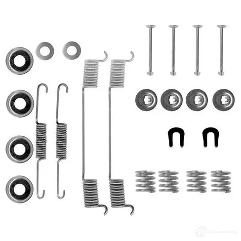 Ремкомплект тормозных накладок BOSCH 1987475184 3G3335V AS1 50 352401