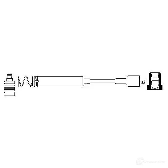 Высоковольтный провод зажигания BOSCH 335237 OB 70 B7YNNA 0986356081