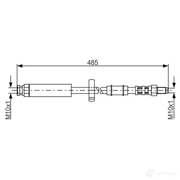 Тормозной шланг BOSCH 354182 BH95 5 1987481063 KL1HVK5