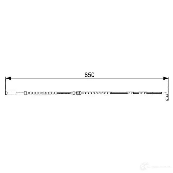 Датчик износа тормозных колодок BOSCH DX22W A P823 1987473030 351464