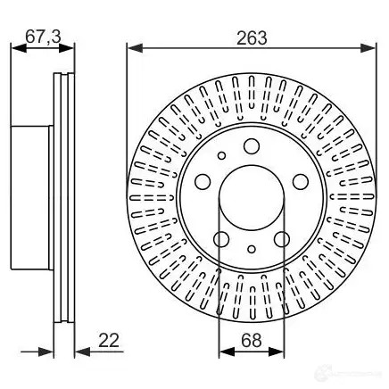 Задний фонарь BOSCH 0319317243 OR 3JP 4047024058408 322834