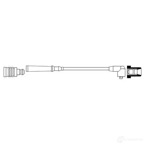 Высоковольтный провод зажигания BOSCH TA 70 335329 0986356187 FP8074