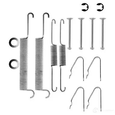 Ремкомплект тормозных накладок BOSCH 352409 AS1 59 UYLNA 1987475193