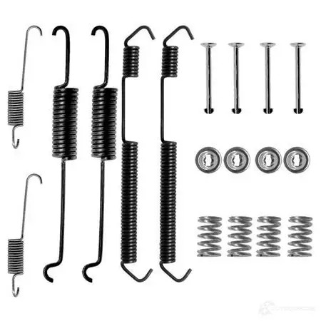 Ремкомплект тормозных накладок BOSCH 352428 JSJJF AS17 8 1987475214