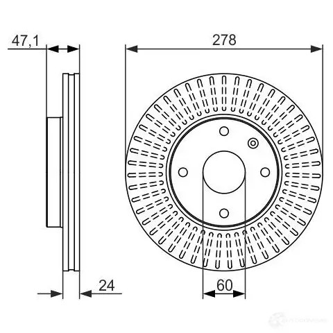 Задний фонарь BOSCH E3 53094 0318339244 6GBOJN4 322569