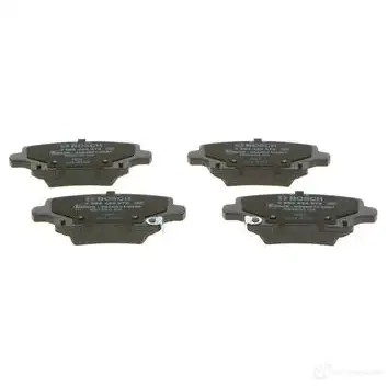 Тормозные колодки, комплект BOSCH 1437243527 I MIHU 0986424872