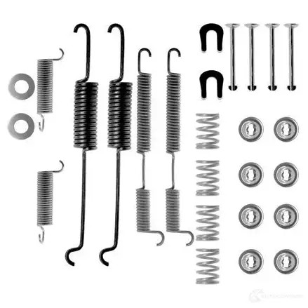 Ремкомплект тормозных накладок BOSCH 1423170683 AS0 46 98QCLY 1987475074