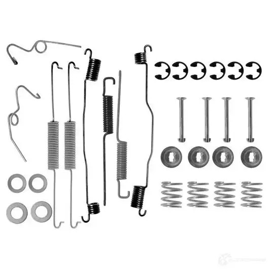 Ремкомплект тормозных накладок BOSCH AS15 3 1987475187 QGHRCQA 1423170686