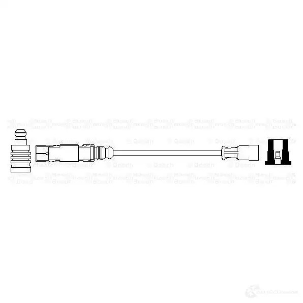 Высоковольтный провод зажигания BOSCH D3LZ9 0356912965 EE 965 324993